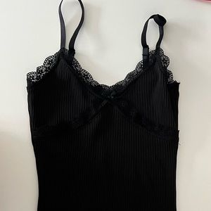 H&M Divided Tight Black Dress